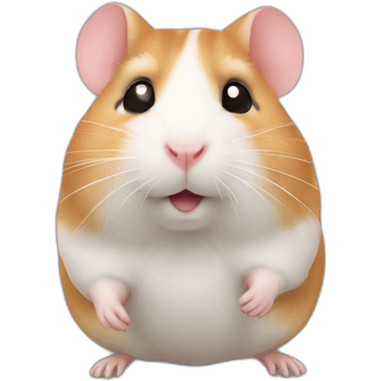 Hamster avec échelle emoji