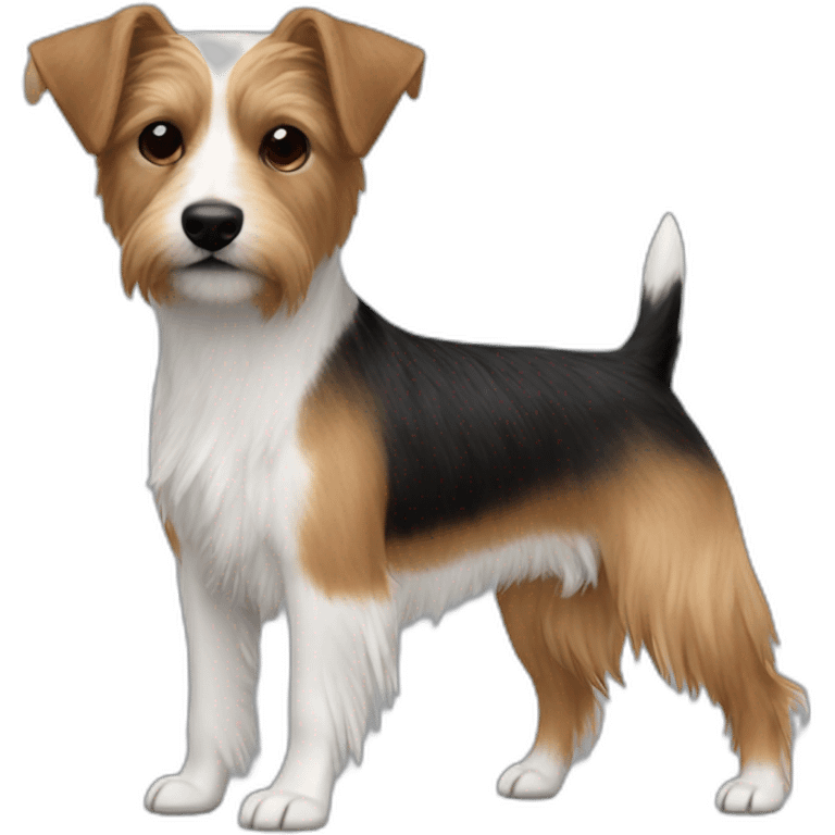 jack Russell cross apoloso cross Yorkshire terrier - long hair light brown emoji