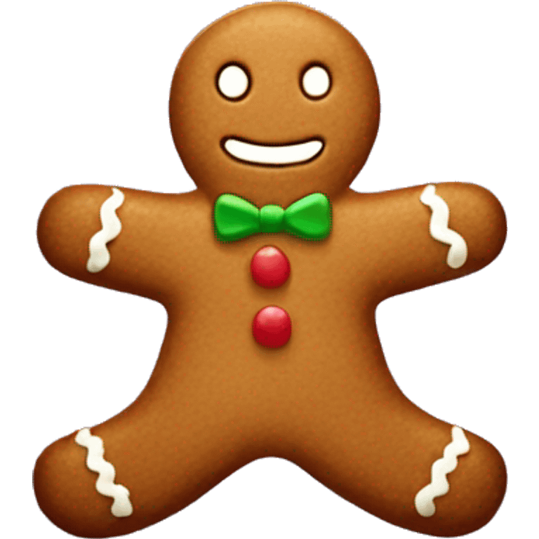 Gingerbread man  emoji