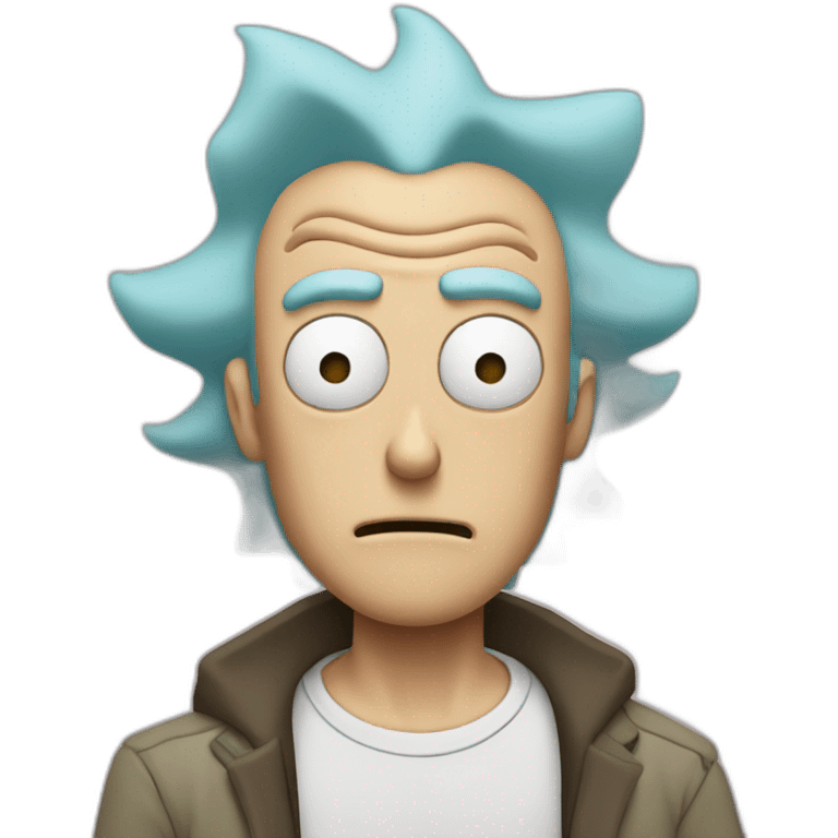 rick de rick & morty emoji