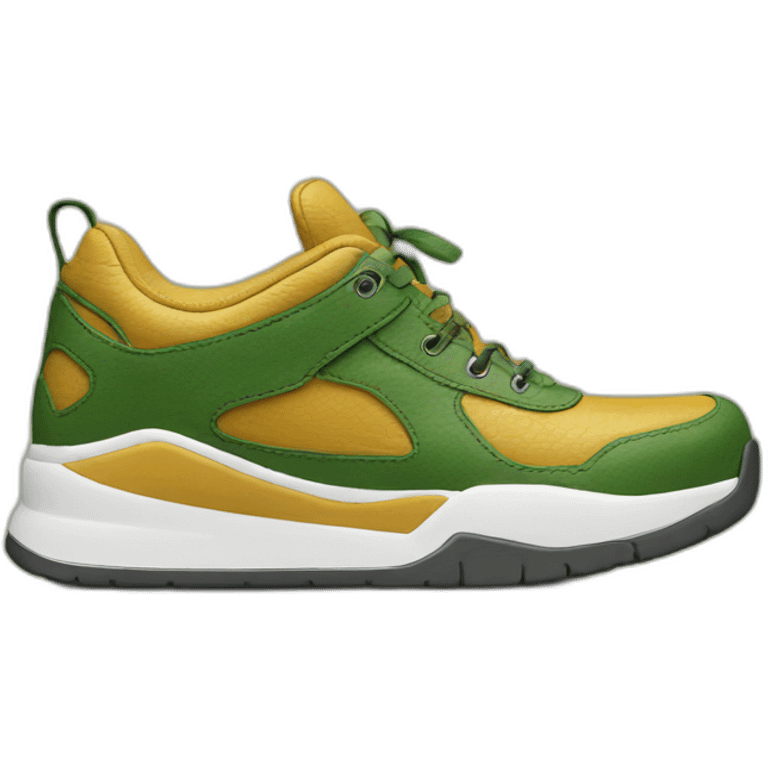 Dinosaur sneaker emoji