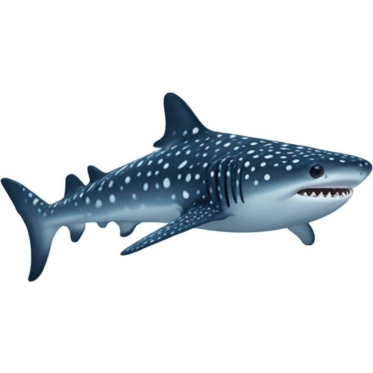 Whale shark emoji