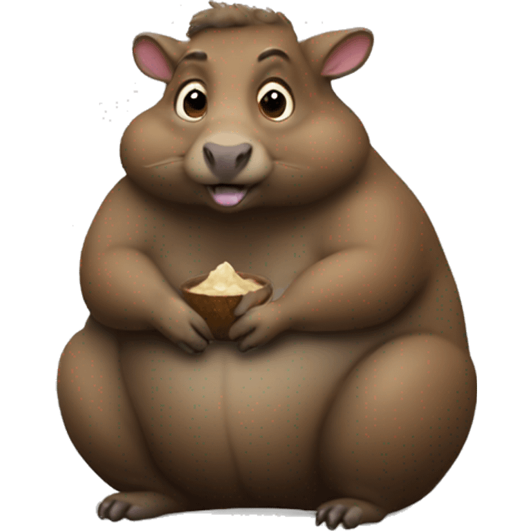 fat water buffalo squirrel emoji