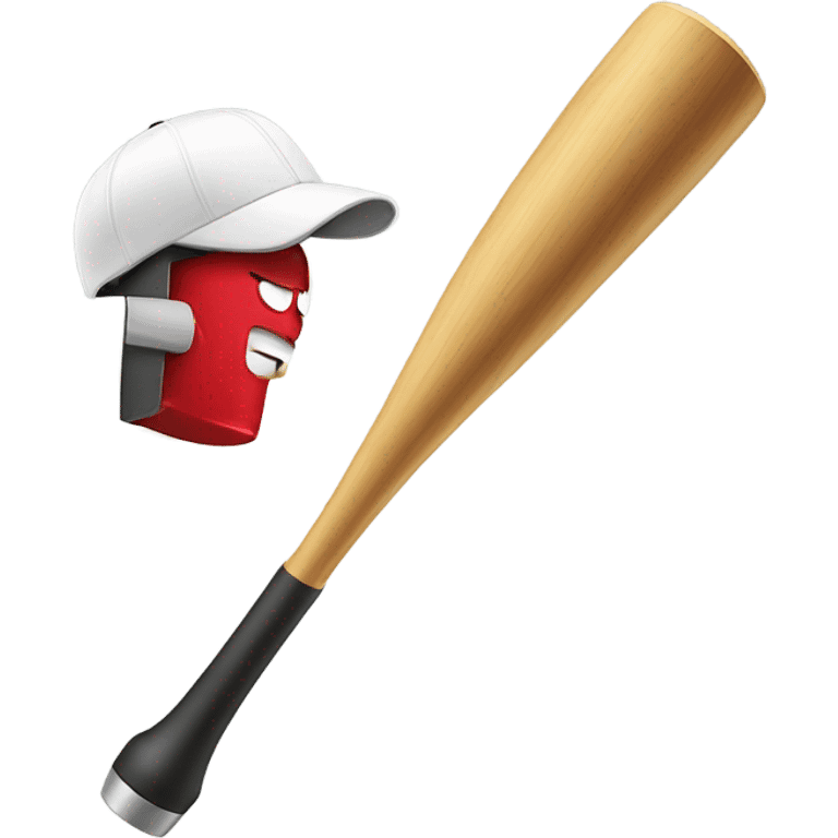 Baseball bat hitting smoke alarm emoji