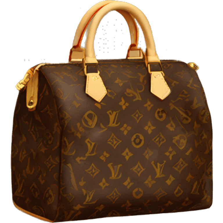 Louis Vuitton bag emoji