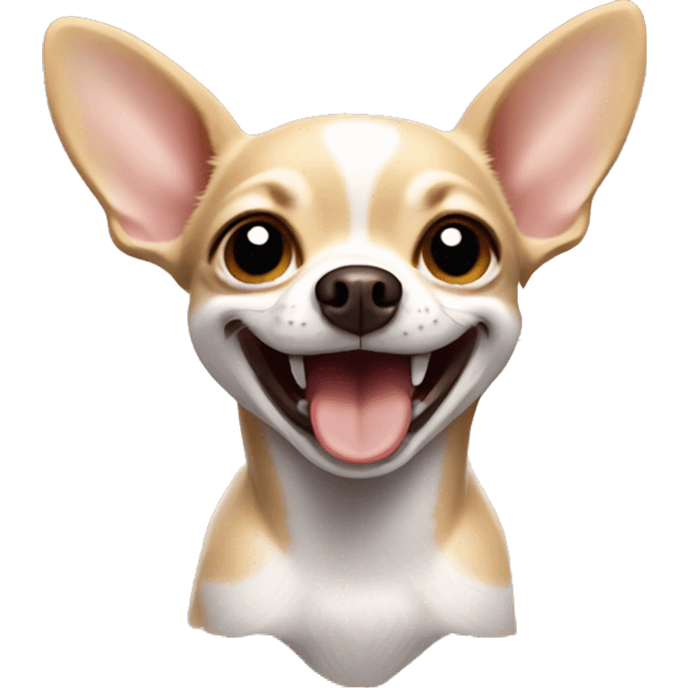 Laughing Chihuahua  emoji