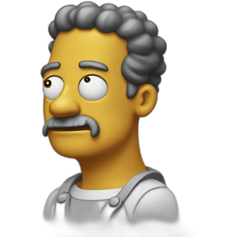 A character from the Simpsons universe emoji