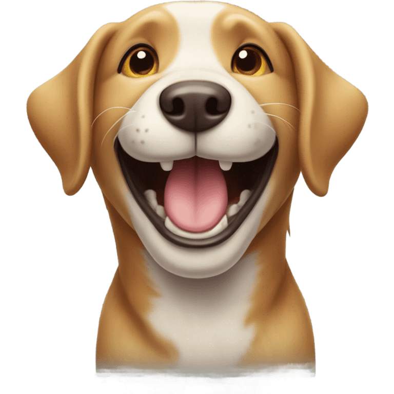 Dog Smile Brazil emoji