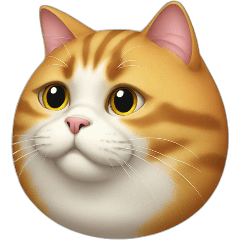 Fat cat emoji