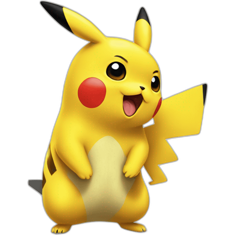 Pikachu détective emoji