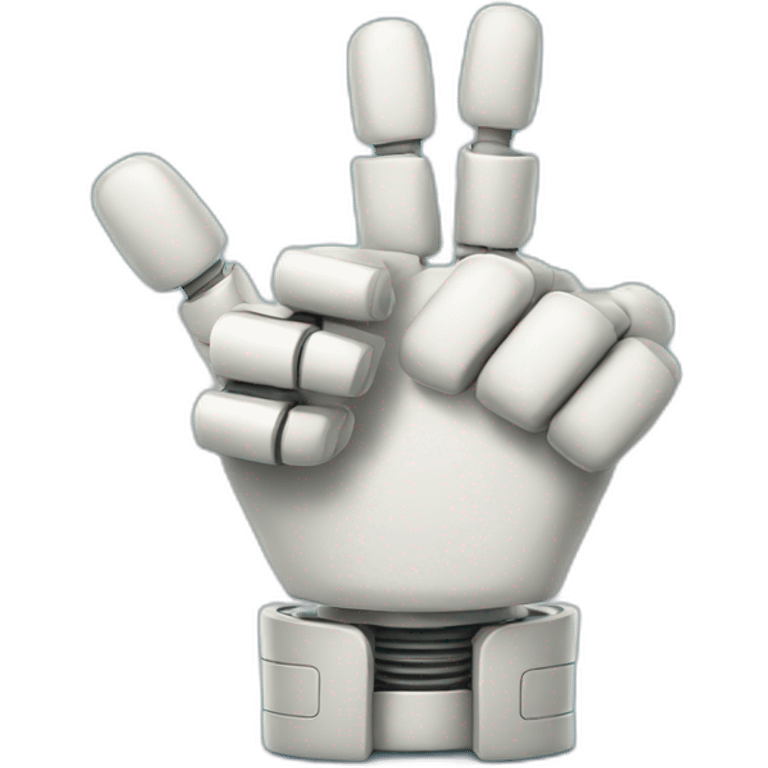 robot hand thumbs up emoji