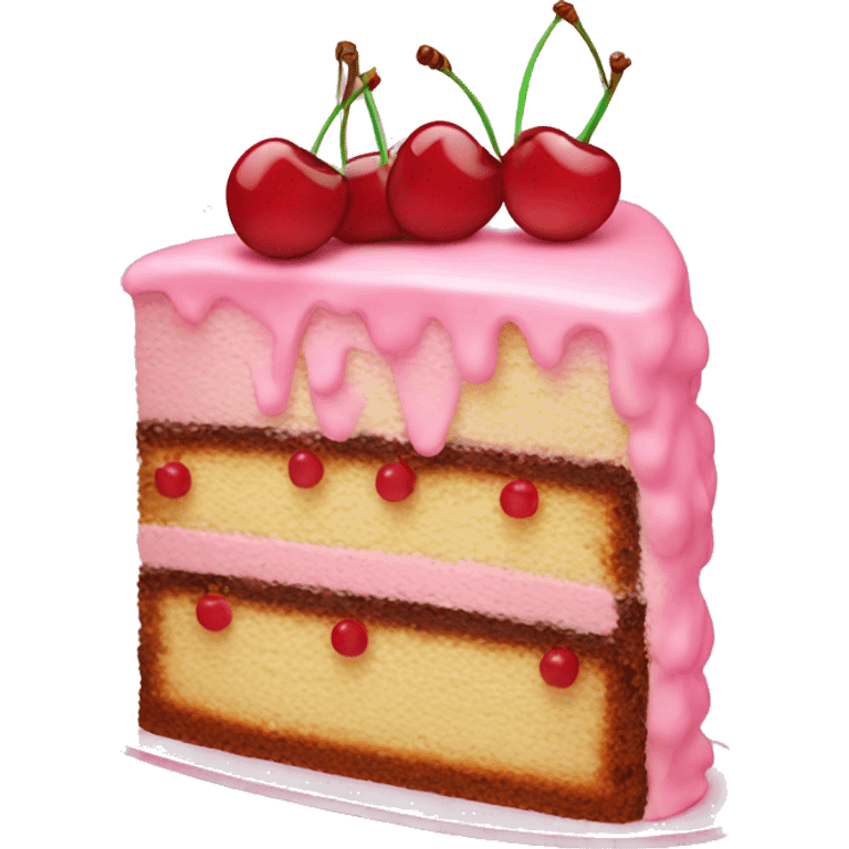 cake with cherries on top emoji