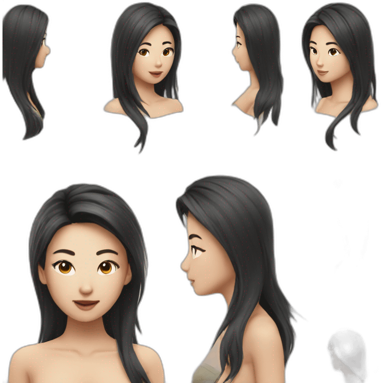 sexy asian girl emoji