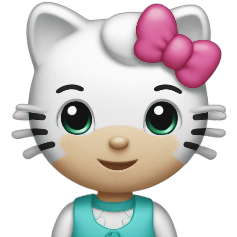 Hello kitty emoji