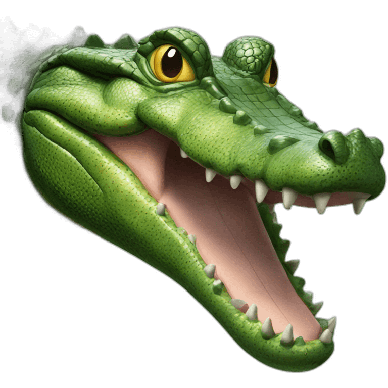 interior crocodile aligator emoji