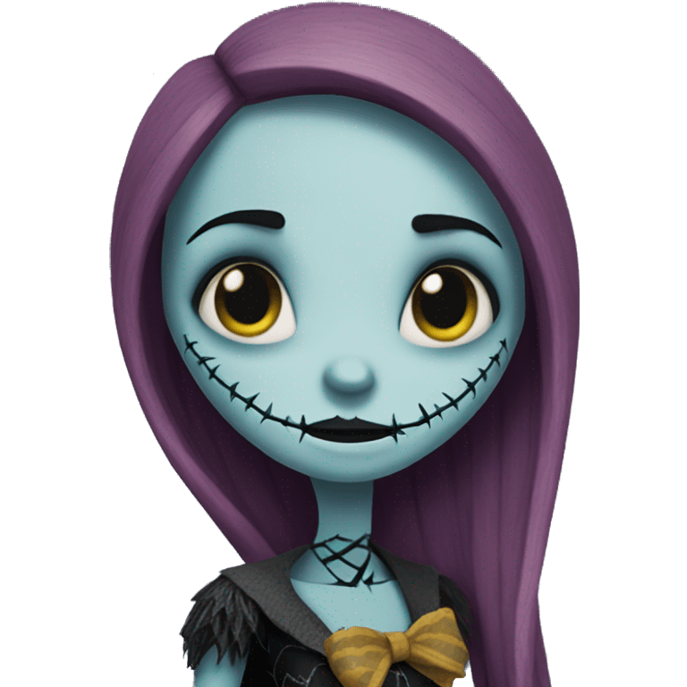 nightmare before Christmas Sally emoji