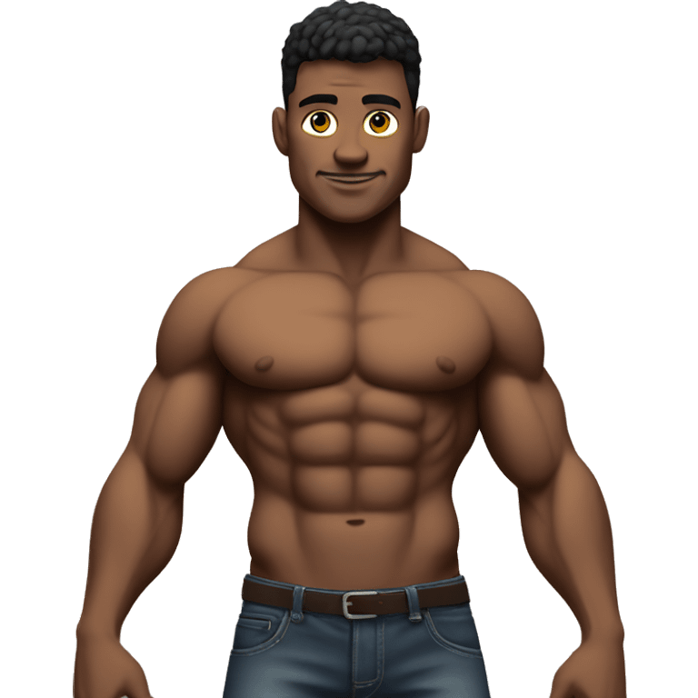 Big muscle model 190 cm height emoji