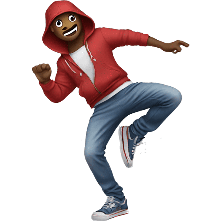 a break dancer emoji