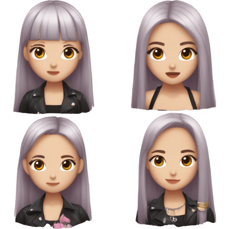 Lisa del tropo de BLACKPINK emoji