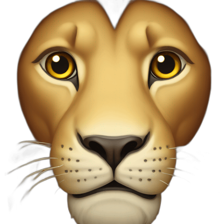 Lion emoji