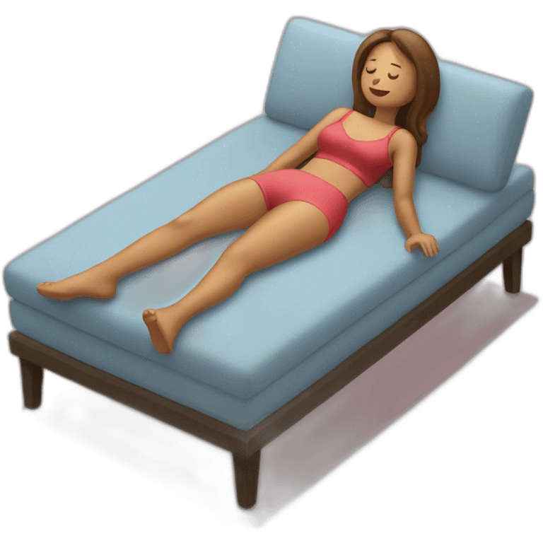 Femme couché sur un homme emoji