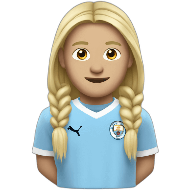 Haaland Manchester city emoji