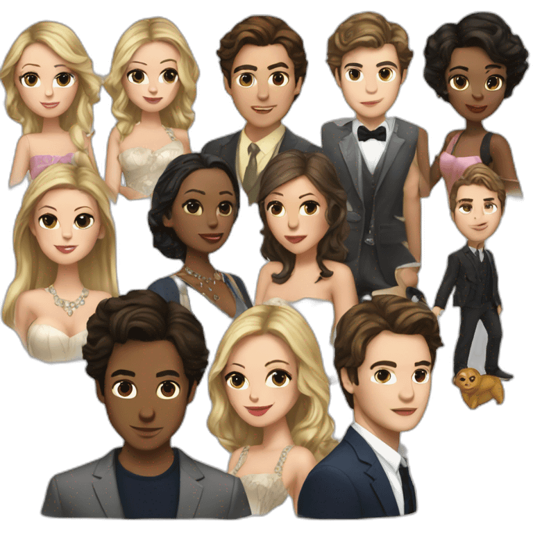 Dan Gossip girl emoji