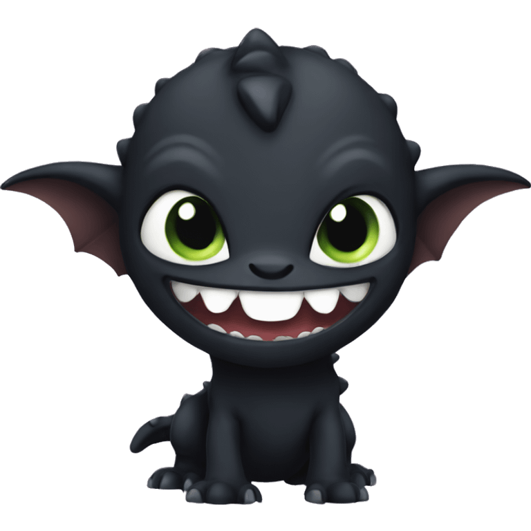 toothless  emoji