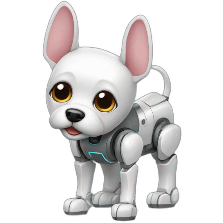 robotic animatronic tiny dog emoji