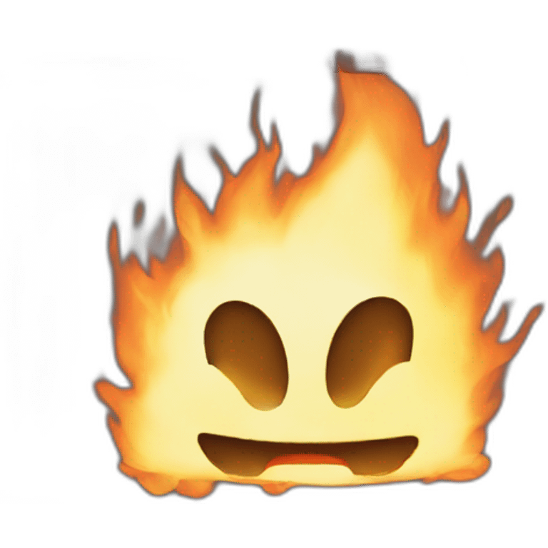 laptop burning emoji