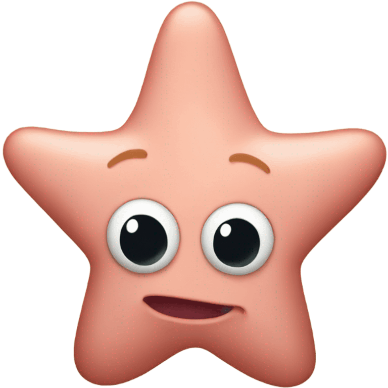 Patrick star emoji