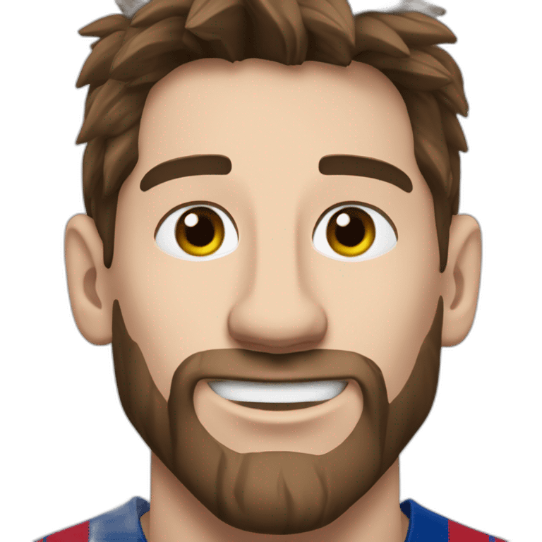 Lionnel Messi géniale emoji