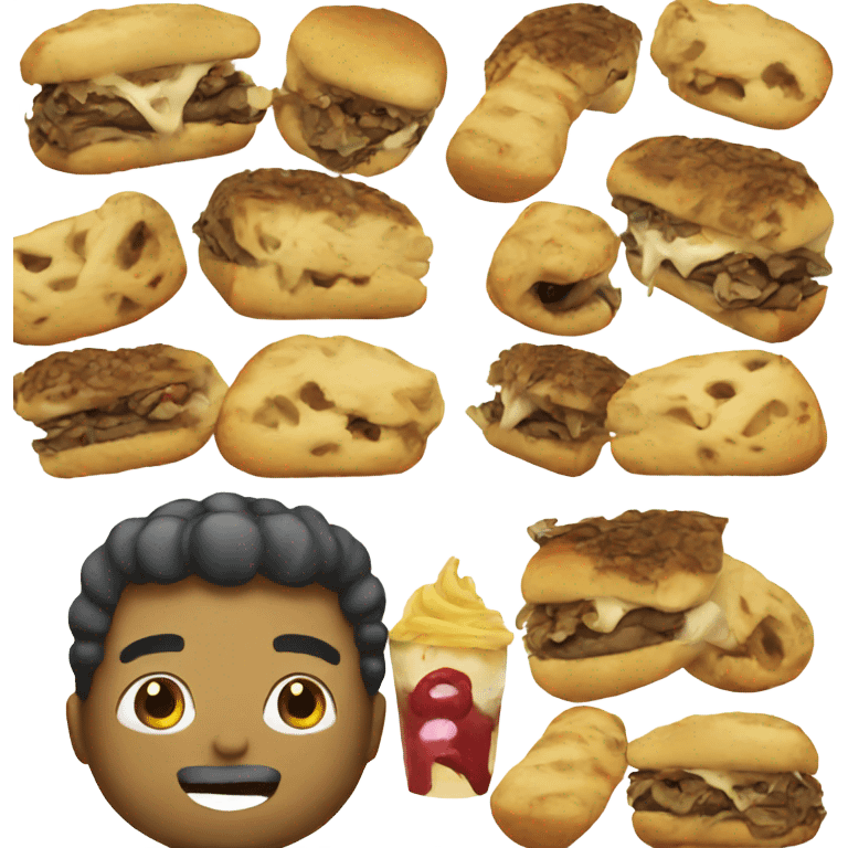 Me eat emoji