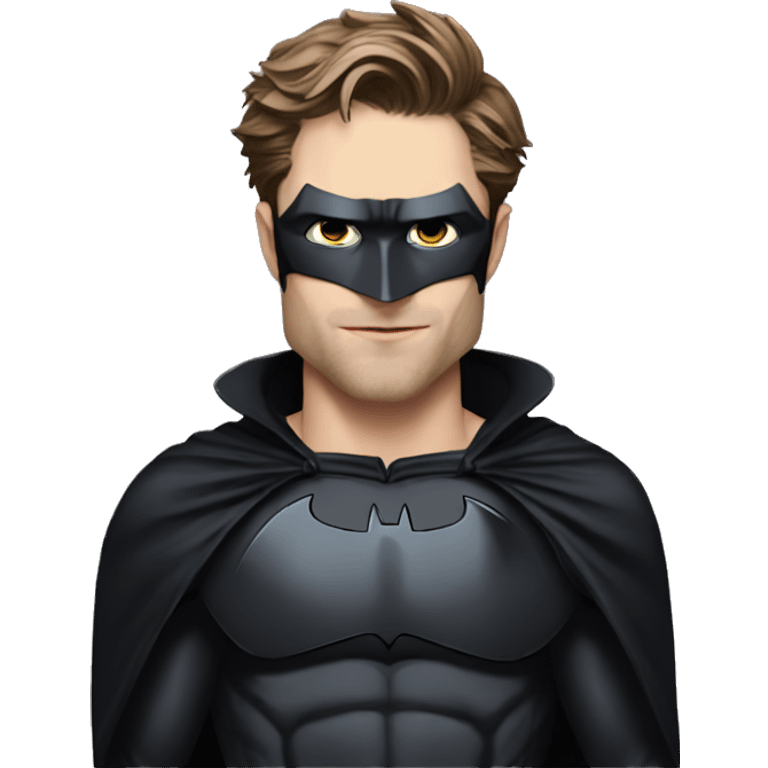 robert-pattinson as Batman emoji