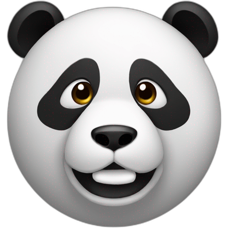 un panda emoji