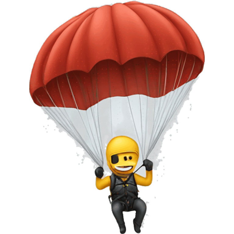 A man Parachuting  emoji