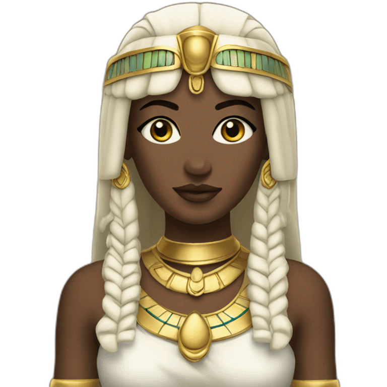 cleopatre blanche emoji