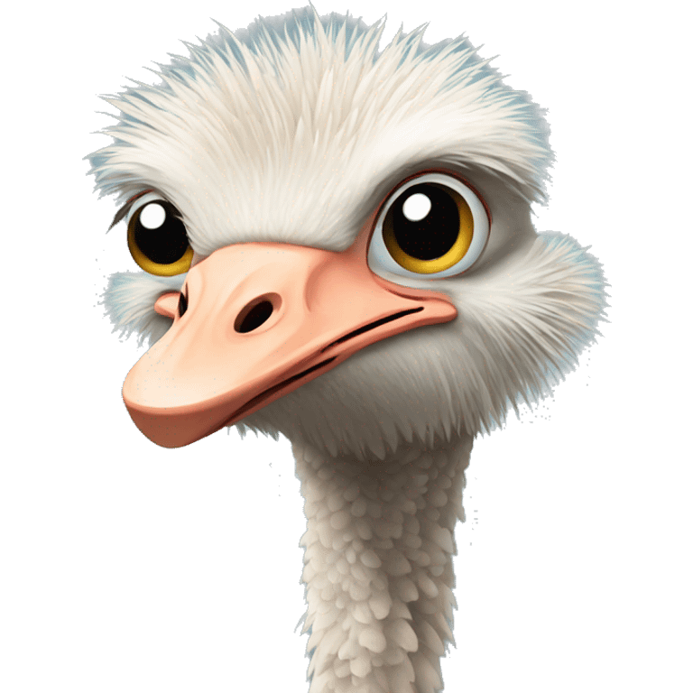 Ostrich emoji