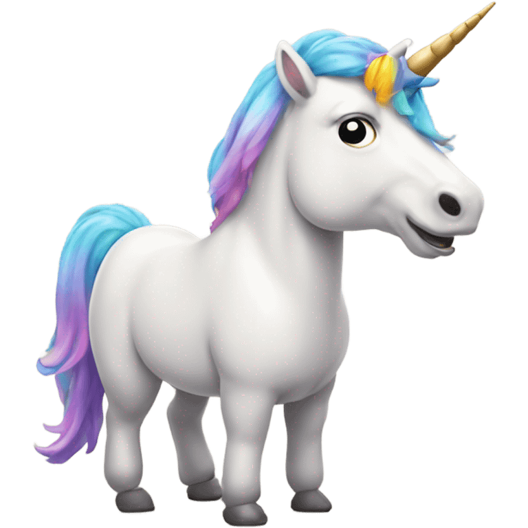 unicorn pooping emoji