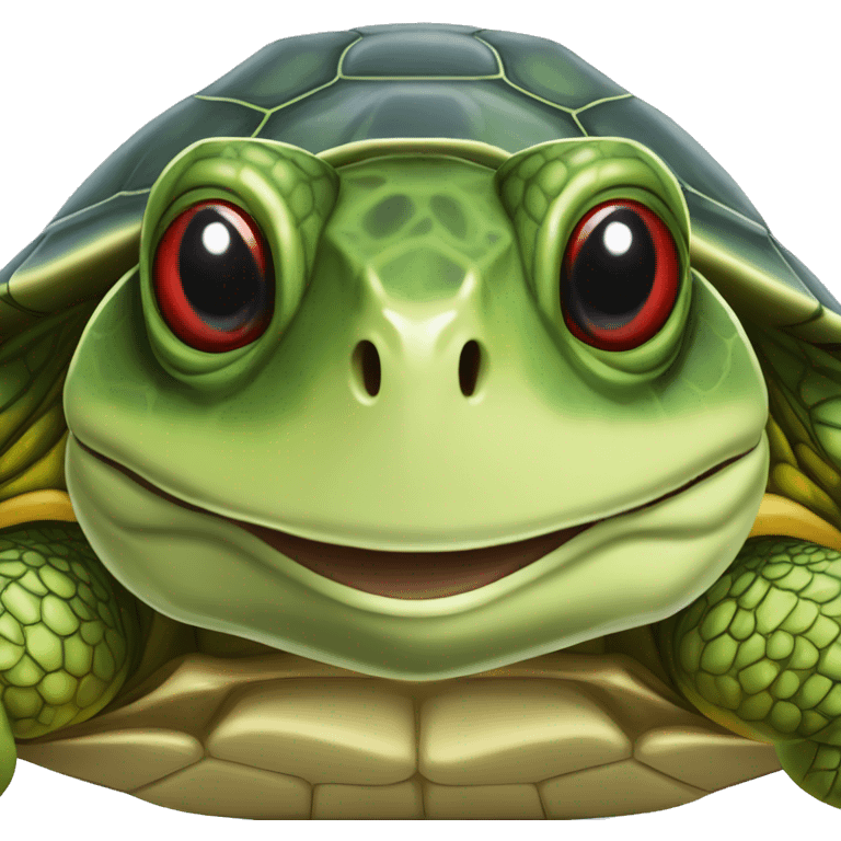 Red-Eared Slider turtle terrapin emoji