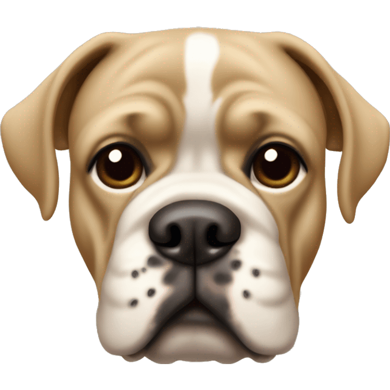 bouldogue français couleur sable oreille droite emoji