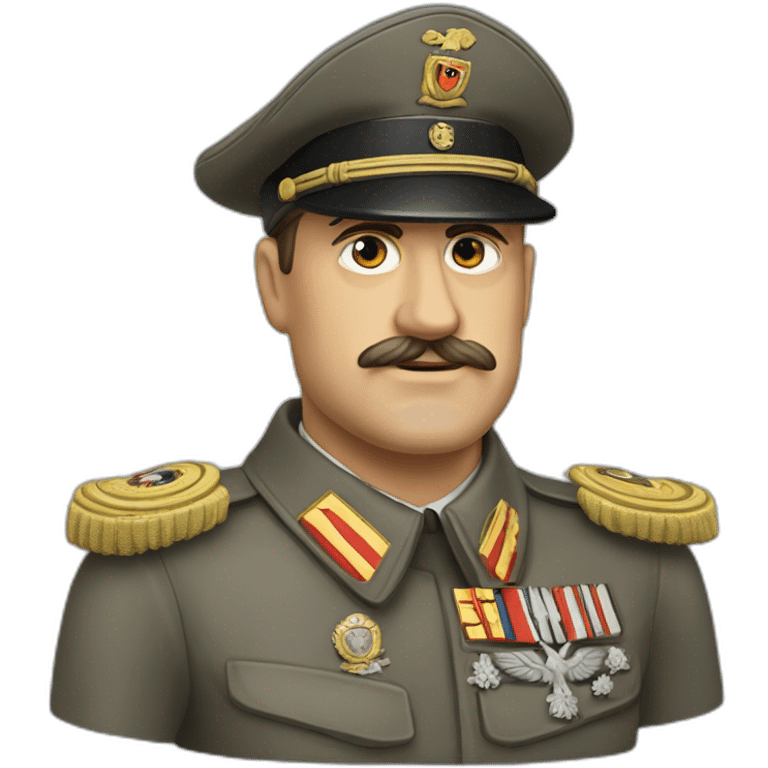 40s Germany dictator sieg heil emoji