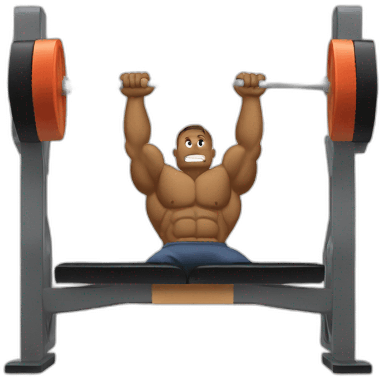 bench press emoji