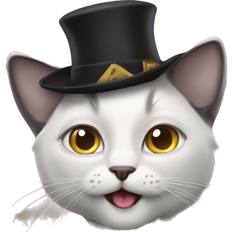 Jewish cat emoji