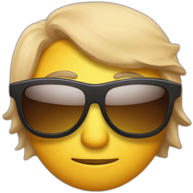 Saturne with sunglasses emoji