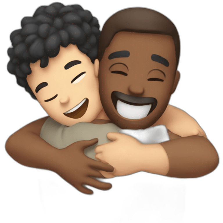 Hug day emoji