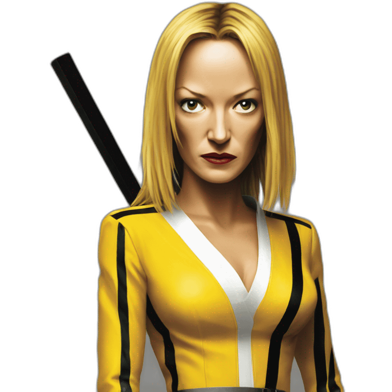 Uma Thurman kill bill emoji