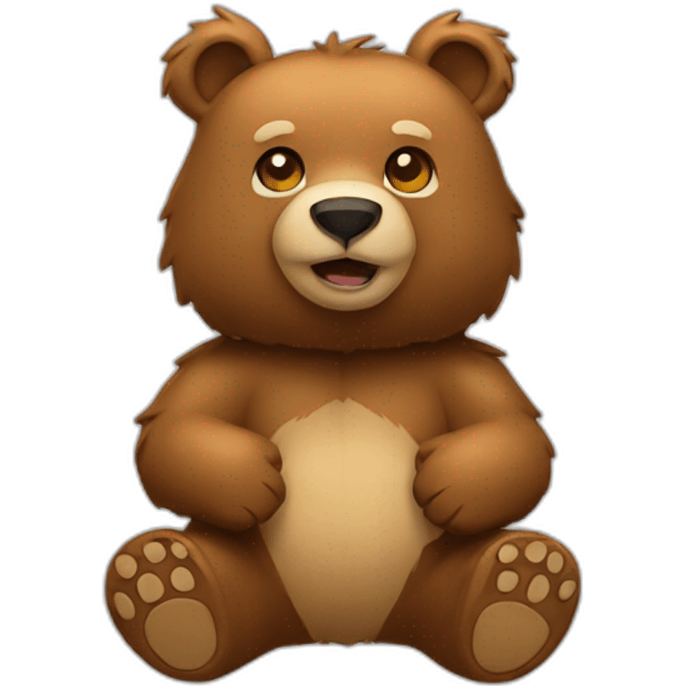 bear chain emoji