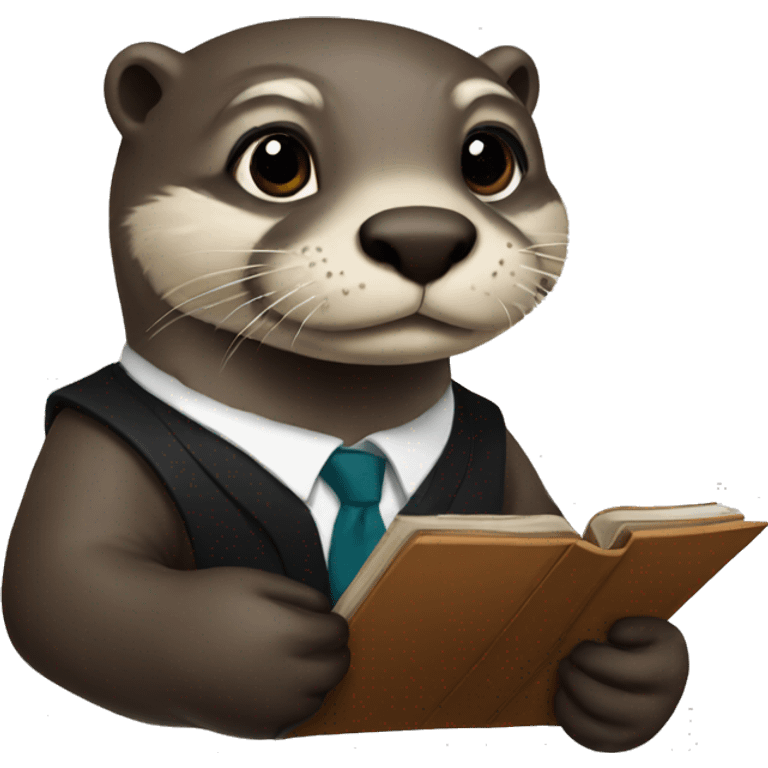 otter-lawyer emoji