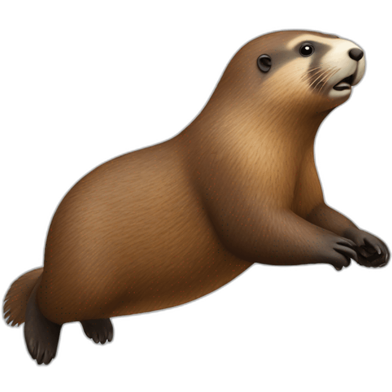 marmot flying walrus emoji